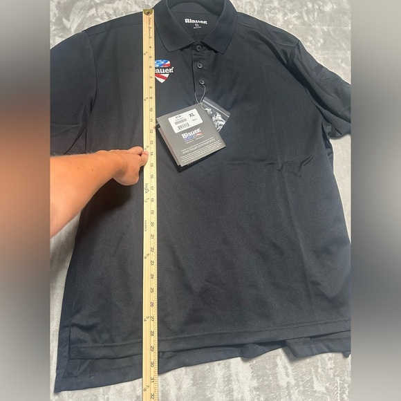 Blauer Performance Pro Polo Shirt Men’s XL Regular Dark Navy LOGO NWT - Picture 10 of 10